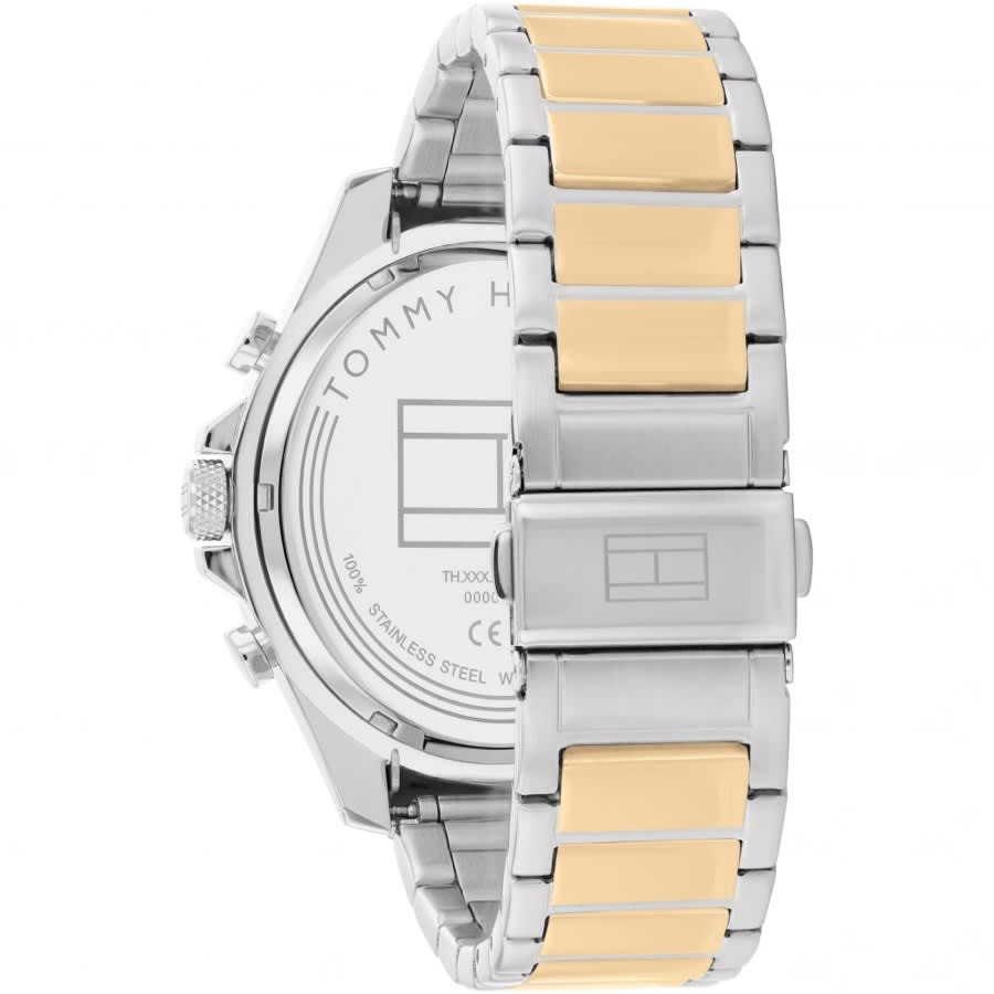 Tommy hilfiger men's stainless steel top